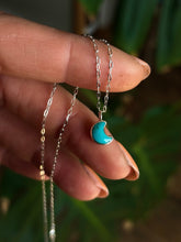 Load image into Gallery viewer, Little Turquoise Moons
