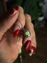 Load image into Gallery viewer, Lime Magnesite Pendant
