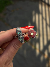 Load image into Gallery viewer, Intarsia Checkerboard Ring | size 7
