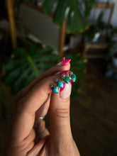 Load image into Gallery viewer, Turquoise Heart Studs
