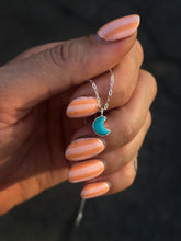 Load image into Gallery viewer, Little Turquoise Moons
